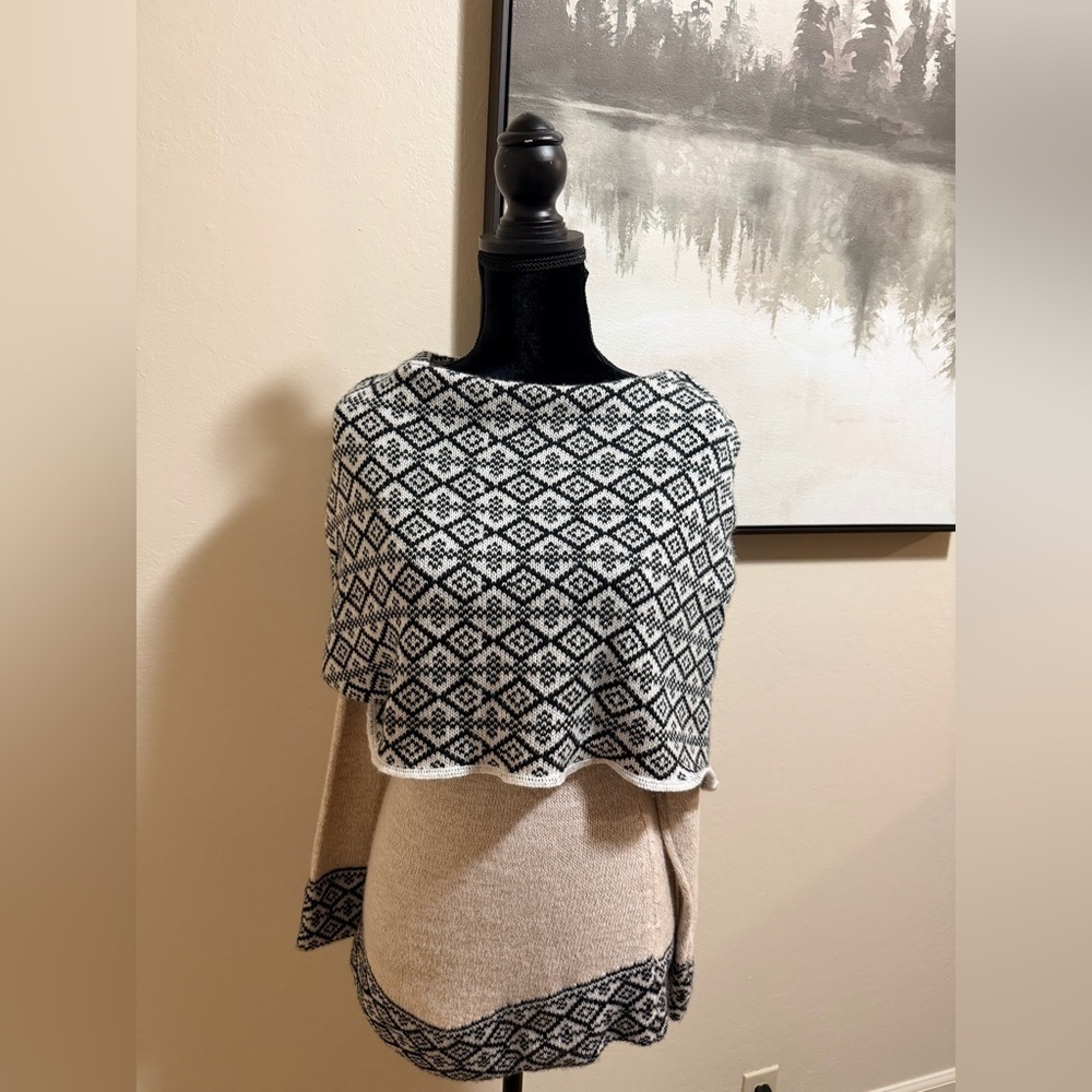 Raphaela Collection 100% Baby Alpca Cowl Neck‎ Sweater Women Size S Rare Soft